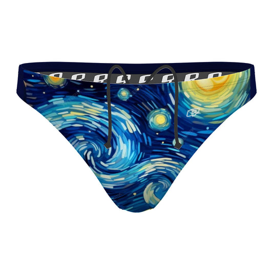 Noche estrellada - Waterpolo Brief Swimsuit