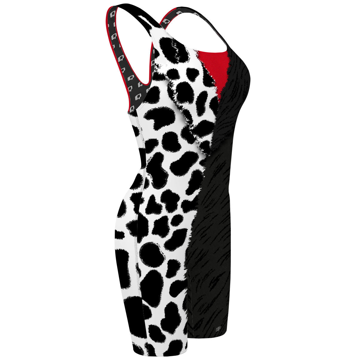 Cruella de Vil - Classic Strap Long Knee Women Jammer
