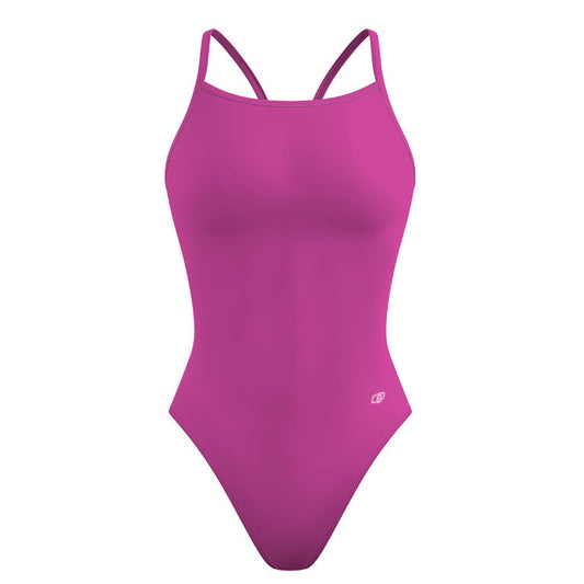 ROSA SOLIDO - Solid Skinny Strap Swimsuit - PERSONALIZED
