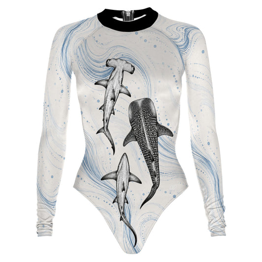 Shark Current - Traje de Baño tipo Surf en Corte Clasico