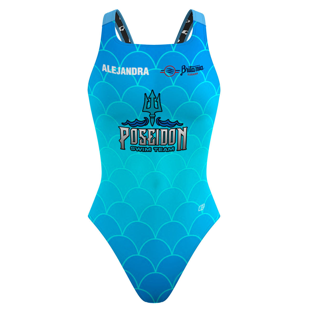 Traje de natación Poseidón Alejandra - Classic Strap Swimsuit
