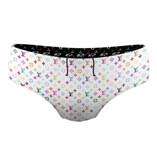 multi b&w - Classic Brief Swimsuit