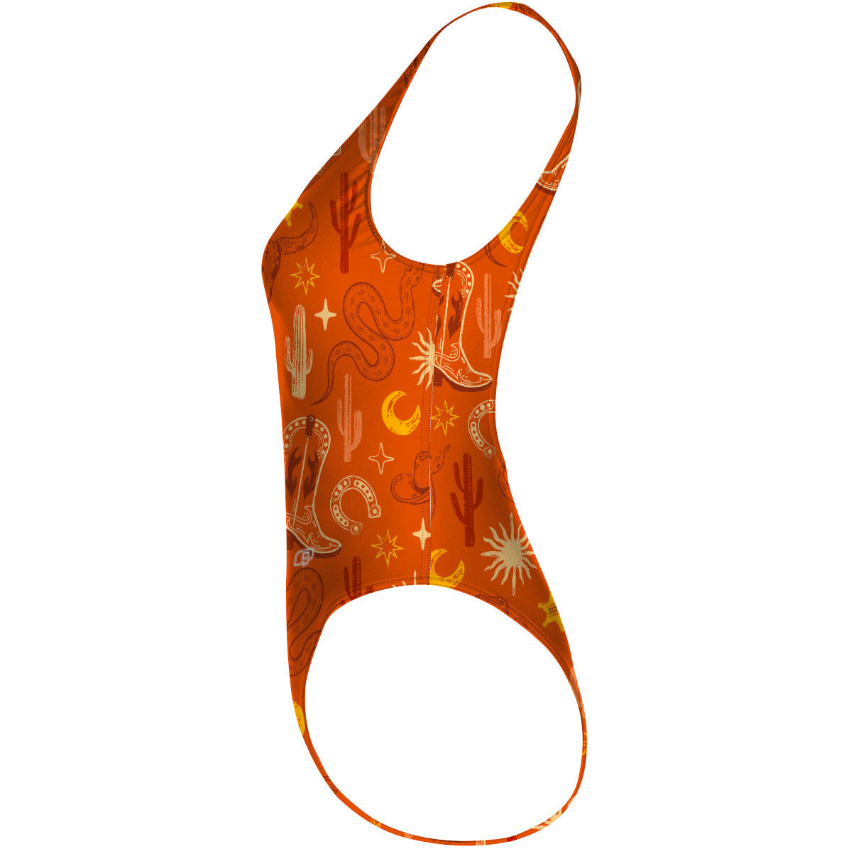 Western Sunset - Traje de Baño High Hip de una pieza