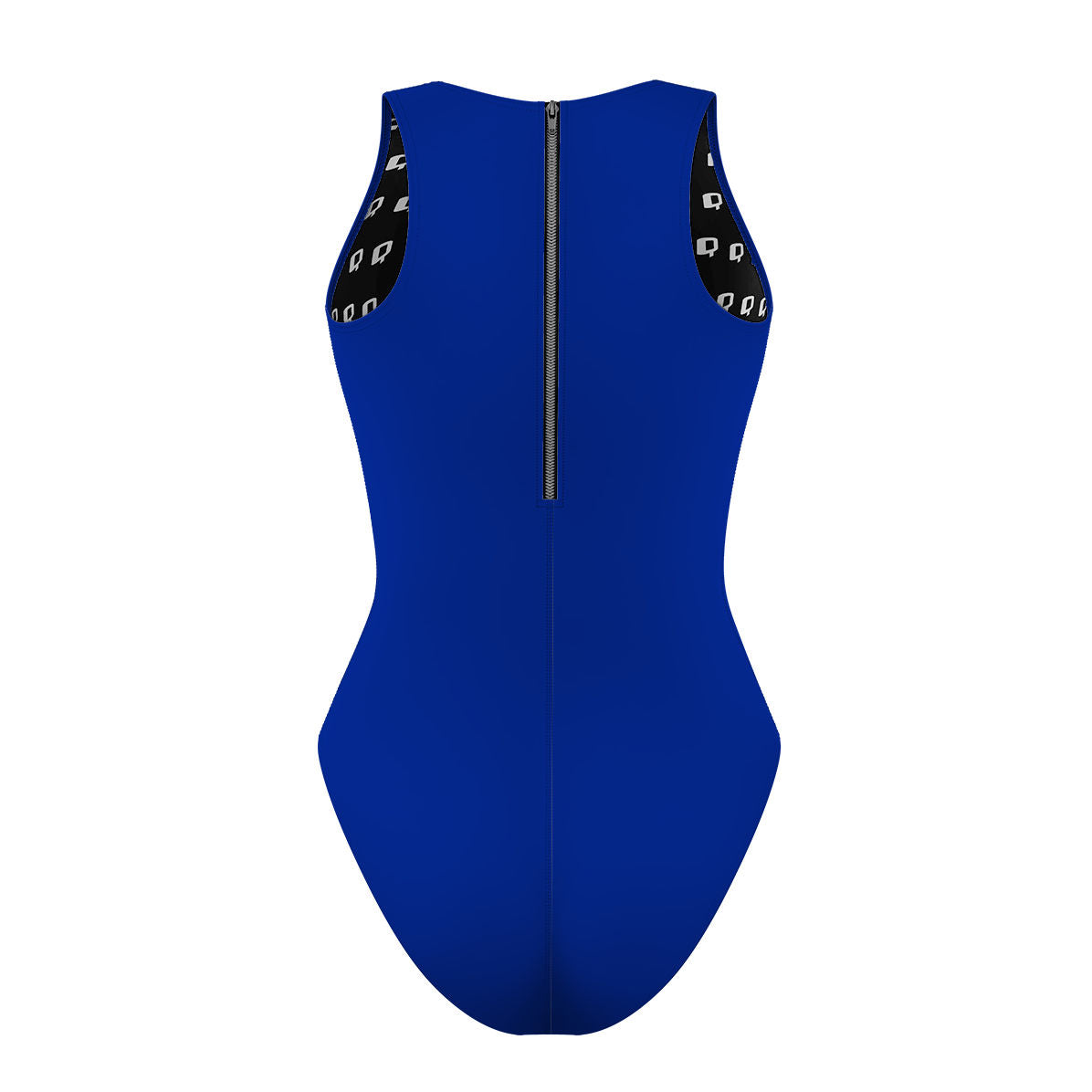 Solid Royal Blue - Solid Women's Waterpolo Swimsuit Classic Cut