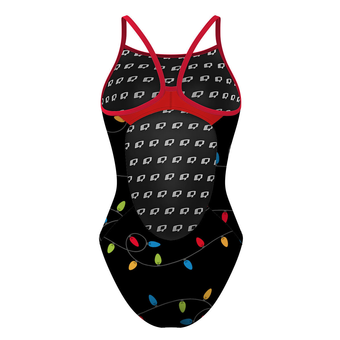 Christmas lights - Skinny Strap Swimsuit