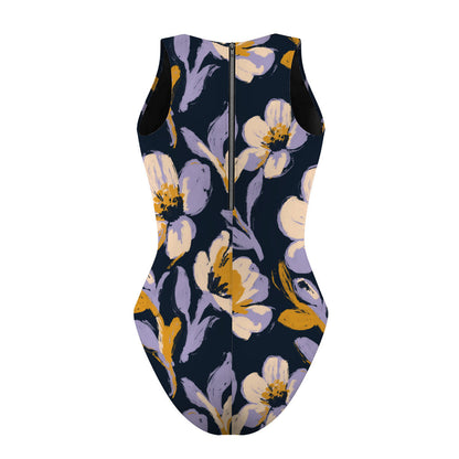 Midnight Garden - Traje de baño Waterpolo corte Clásico
