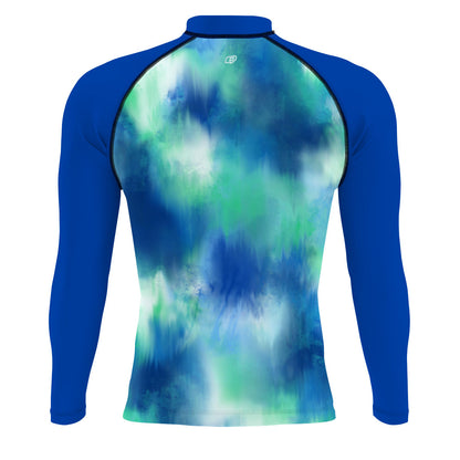 Abstract Particles - Surf Rash Guard UPF50+ de Manga Larga para Hombre