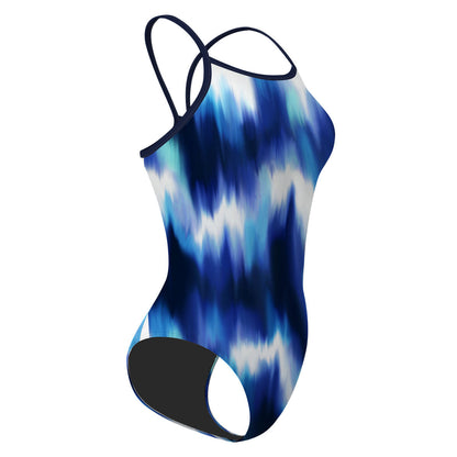 Marbled Movement - Traje de baño Skinny strap