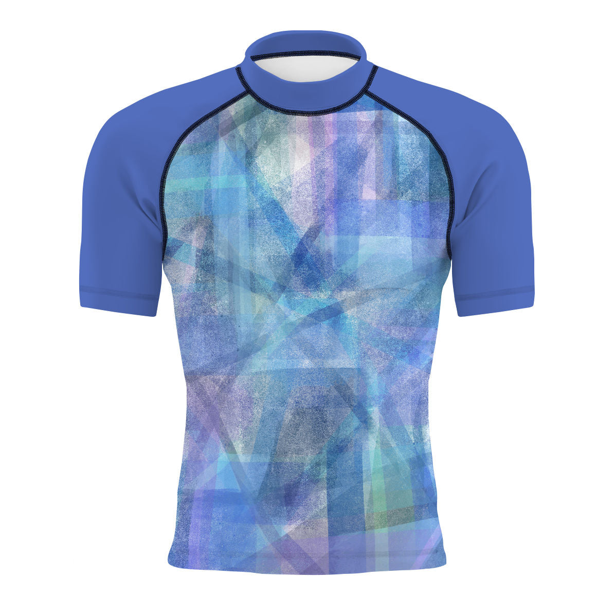Abstract Particles - Surf Rash Guard UPF50+ de Manga Corta para Hombre