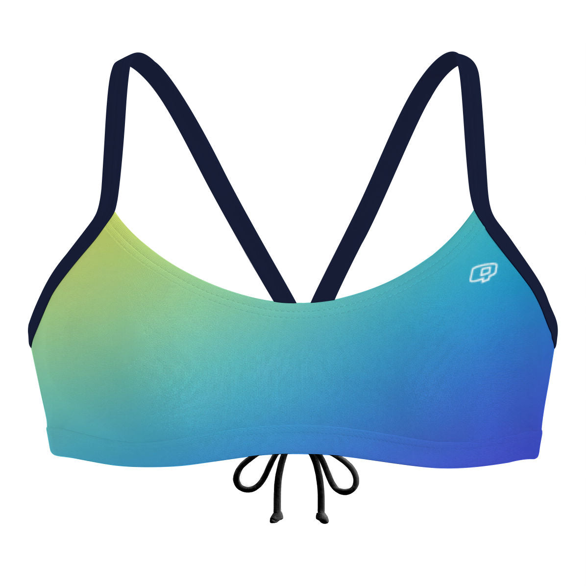 Fade Lagoon - Bikini Top Bandeau