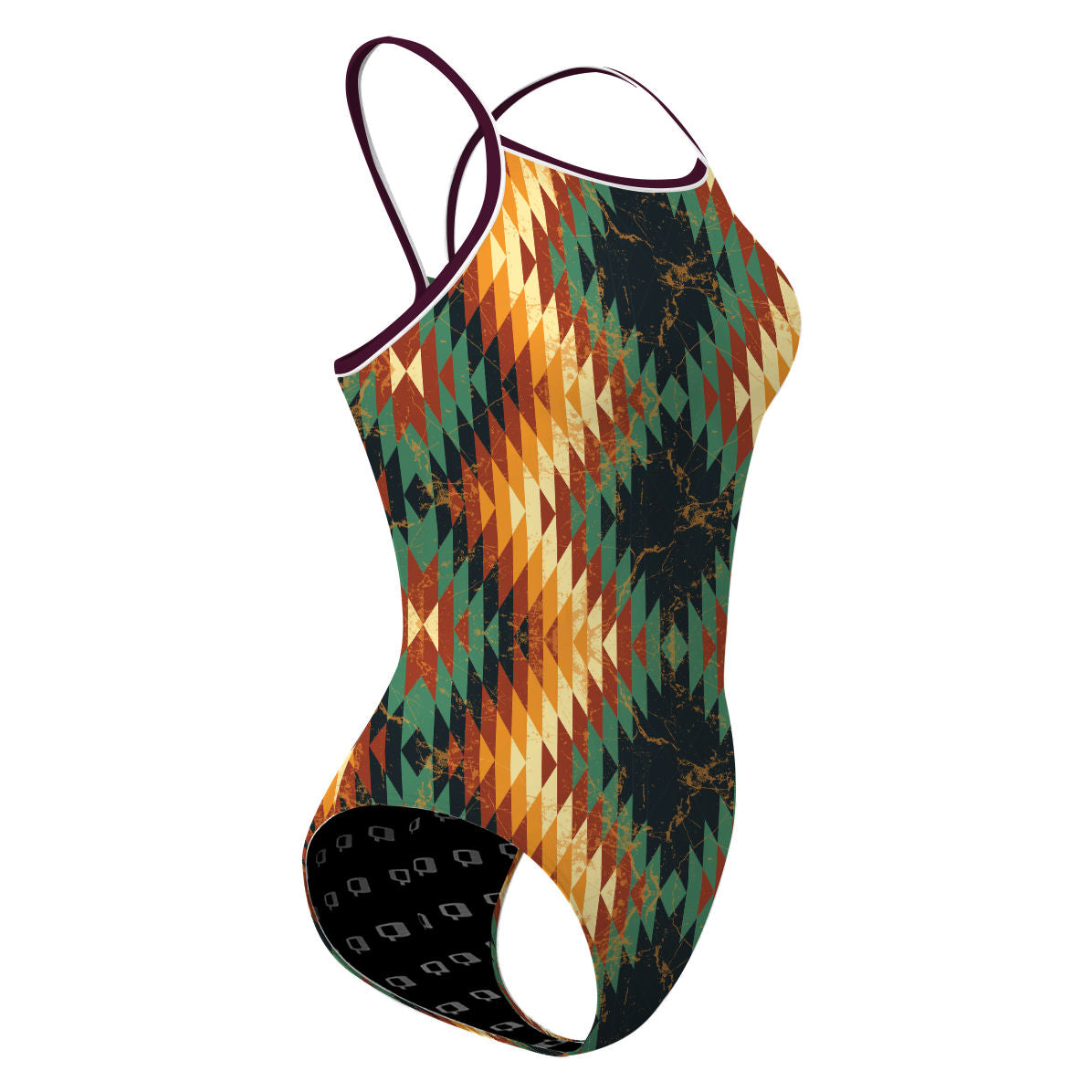 Tribal Fall - Skinny Strap Swimsuit