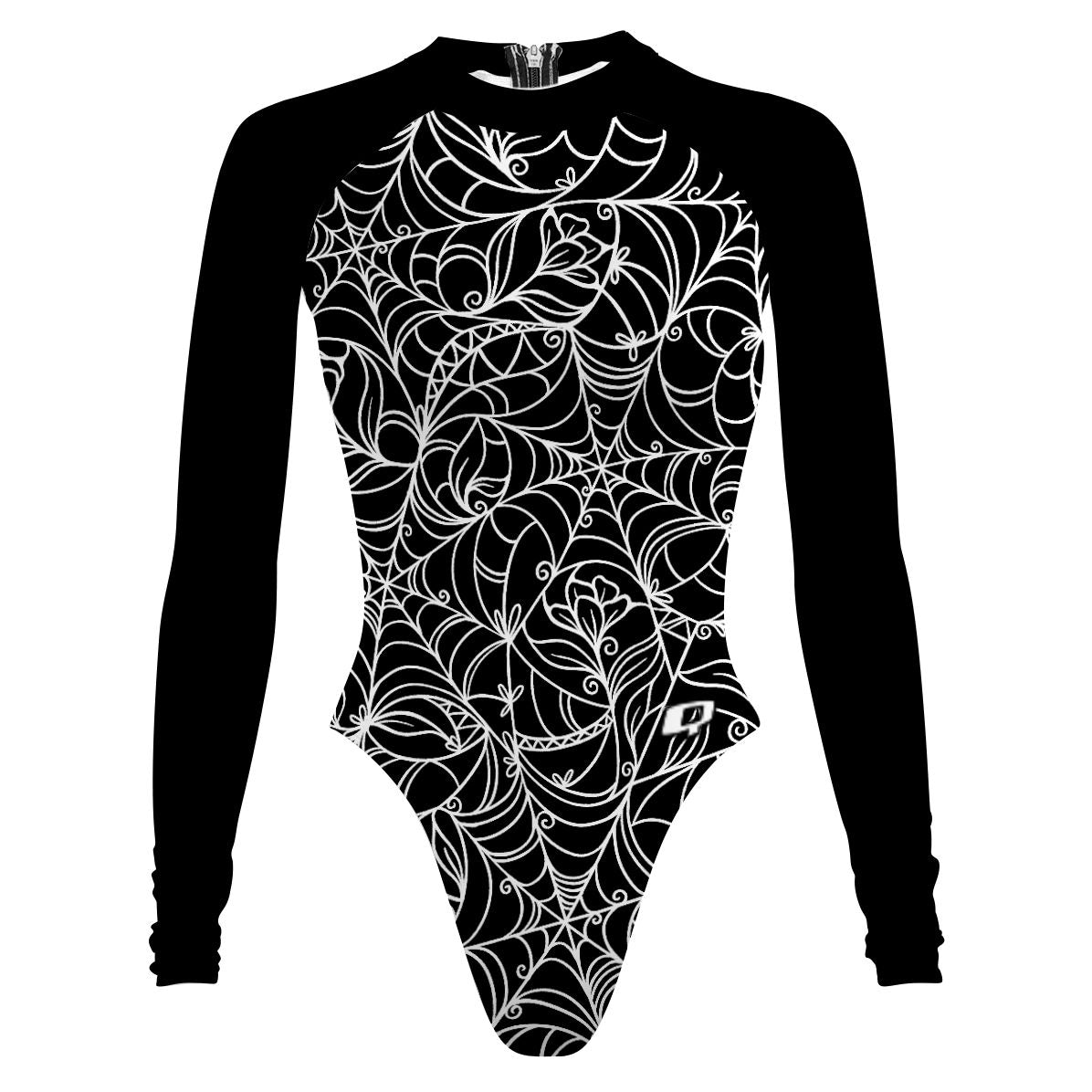 Spiderweb Temptation - Surf Swimming Suit Cheeky Cut