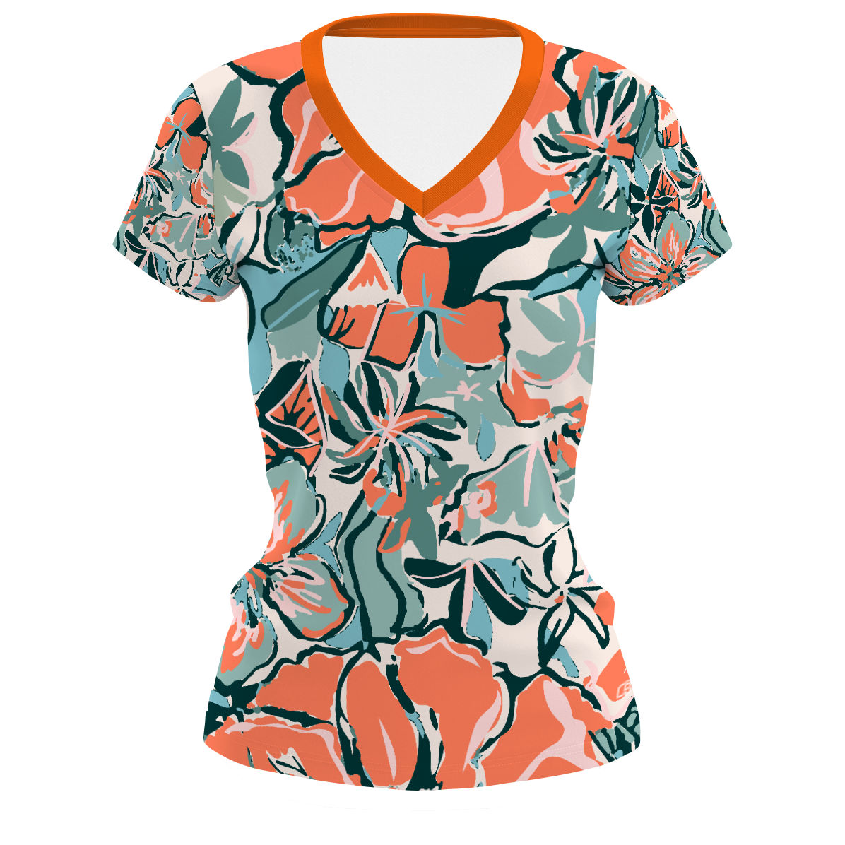 Pink flora - Women's Performance Shirt