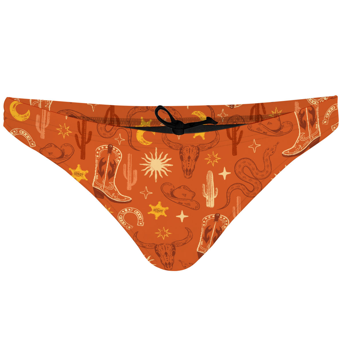Western Sunset - Bikini Bottom Tieback