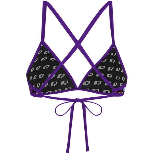 Halloween Trick or Treat - Tieback Bikini Top
