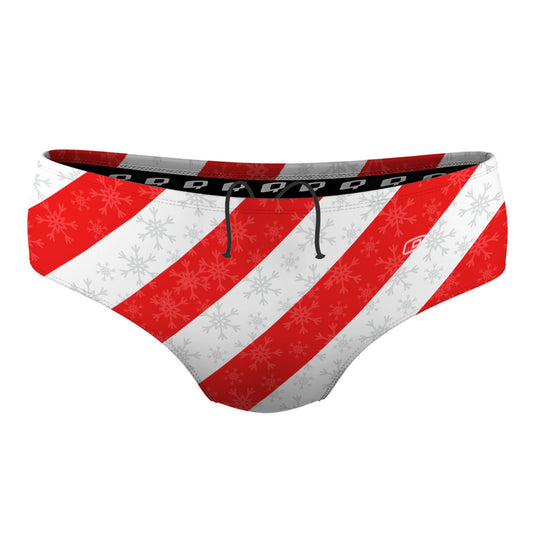 Candy Canes - Classic Brief Swimsuit