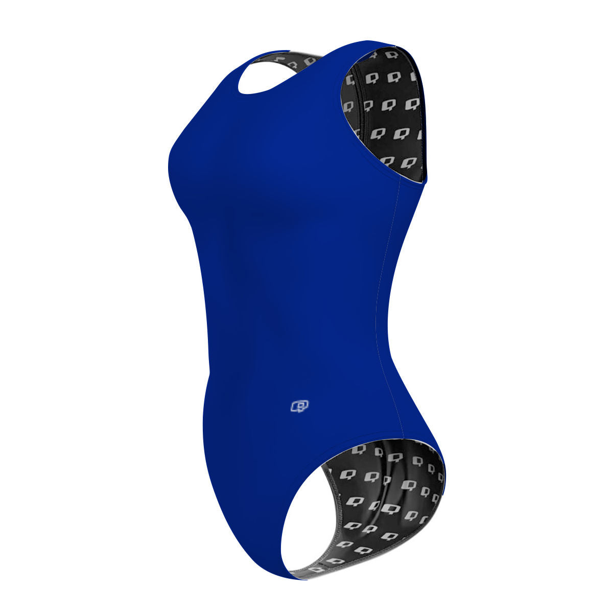 Solid Royal Blue - Solid Women's Waterpolo Swimsuit Classic Cut