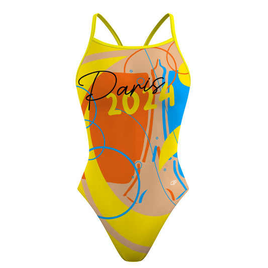 Paris Pop 24 - Skinny Strap Swimsuit