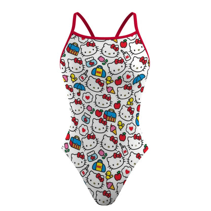 Kitty traje chiquitas - Traje de Baño Sunback Tank