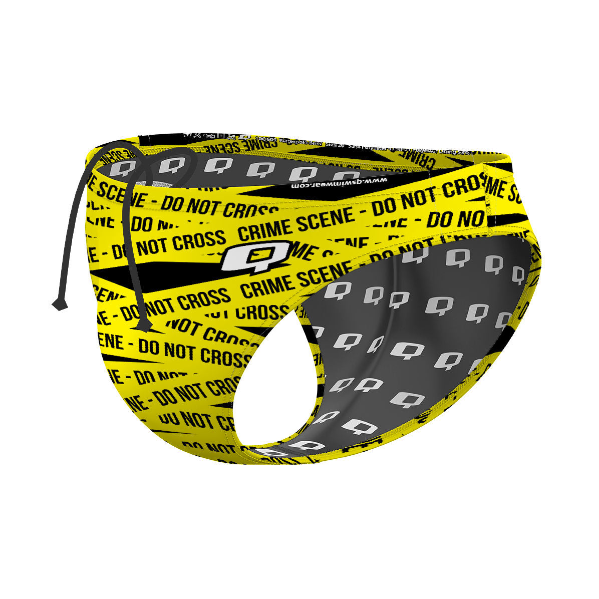 Do Not Cross - Waterpolo Brief Swimsuit