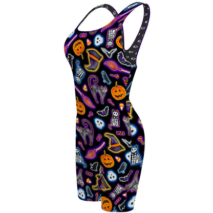 Halloween Trick or Treat - Classic Strap Long Knee Women Jammer