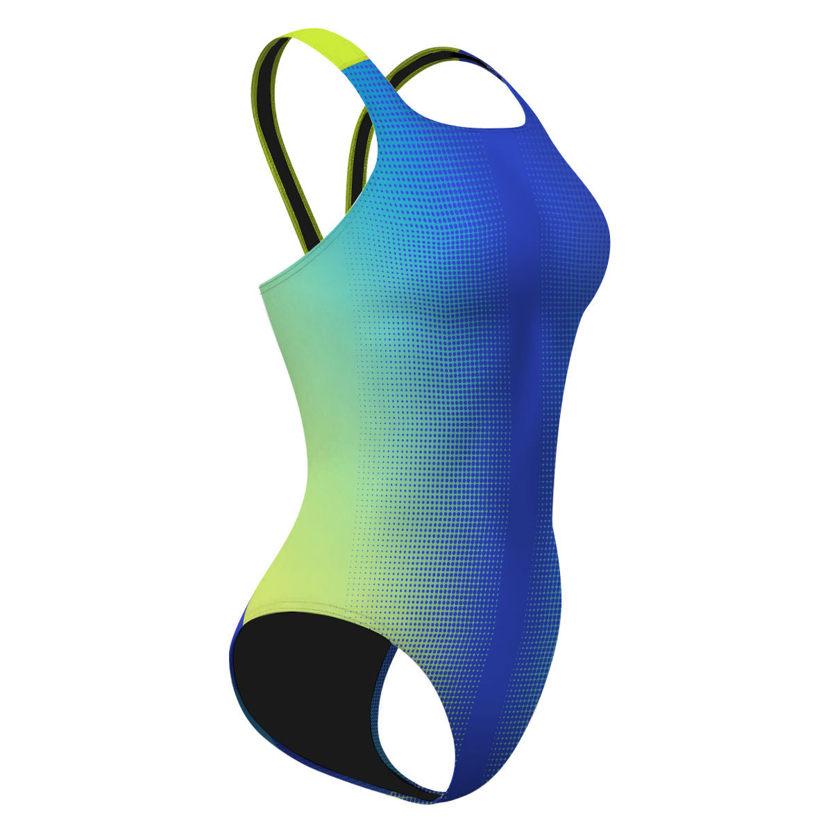 Fade Lagoon - Traje de Baño Classic Strap