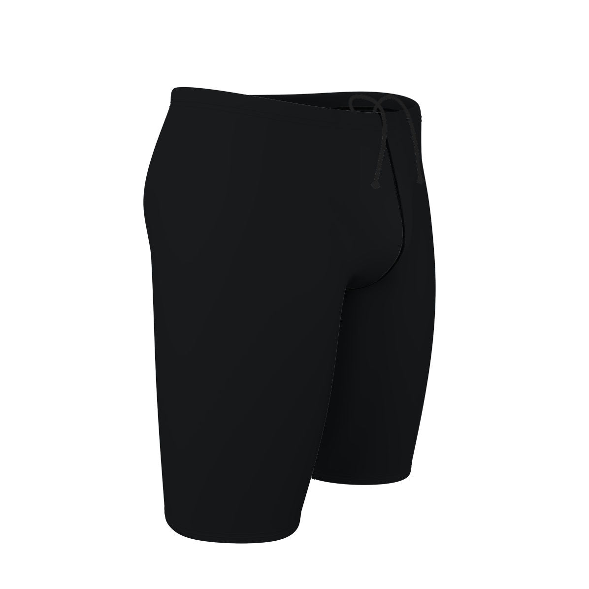 Solid Black - Solid Jammer Swimsuit