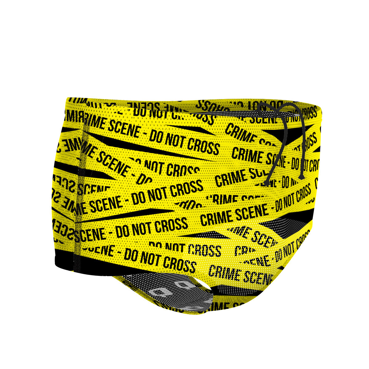 Do Not Cross - Mesh Drag Swimsuit