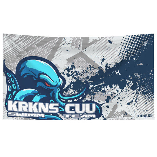 Toalla KrKns White - Microfiber Swim Towel