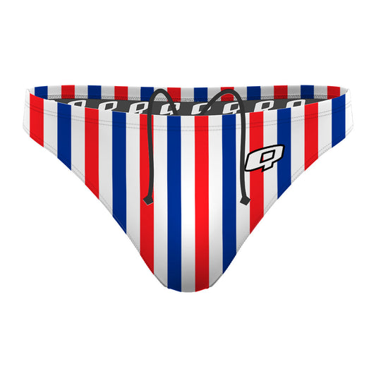 July Stripes - Waterpolo Brief Swimsuit