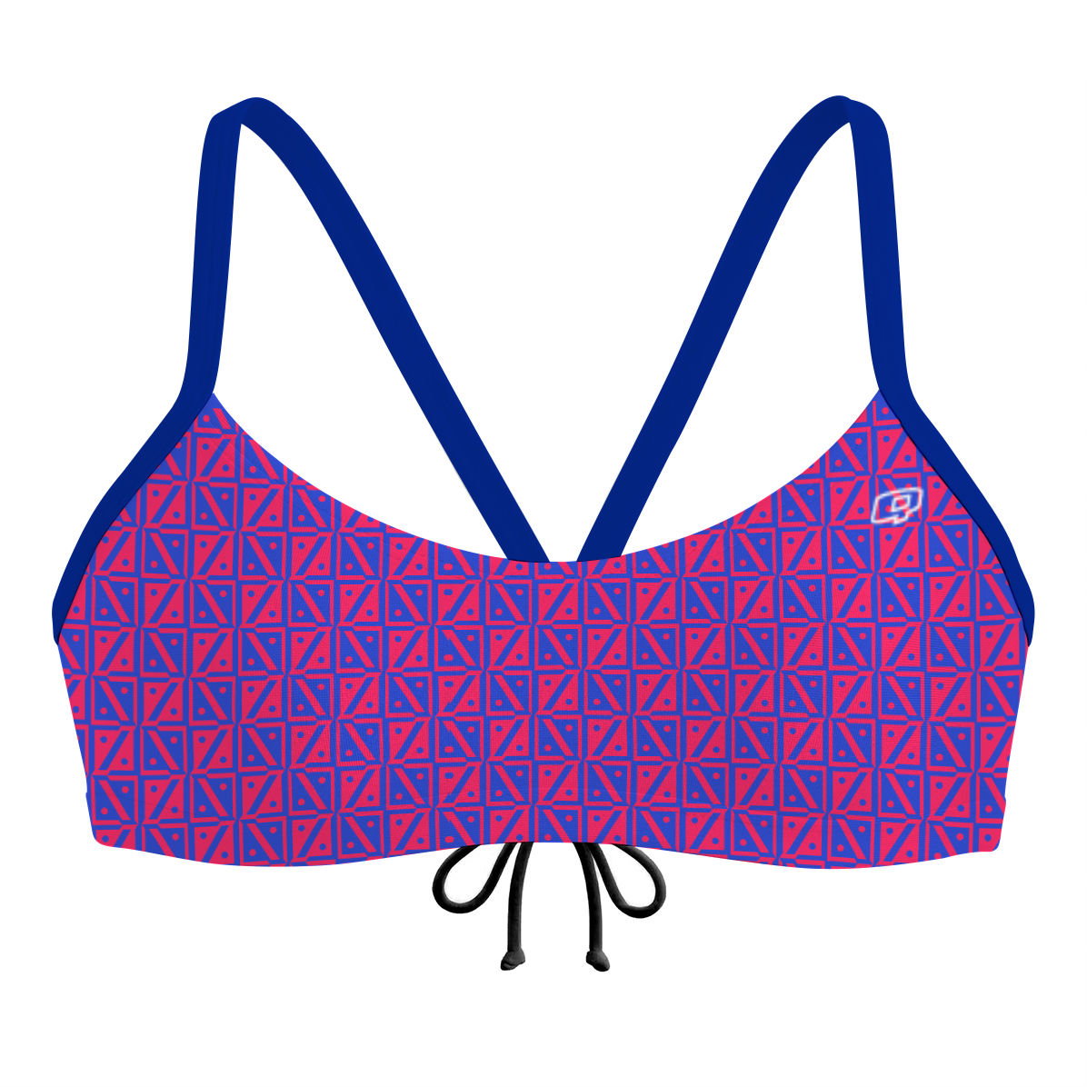 Diamond Grid - Bikini Top Bandeau