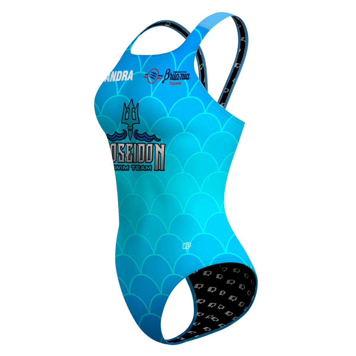 Traje de natación Poseidón Alejandra - Classic Strap Swimsuit