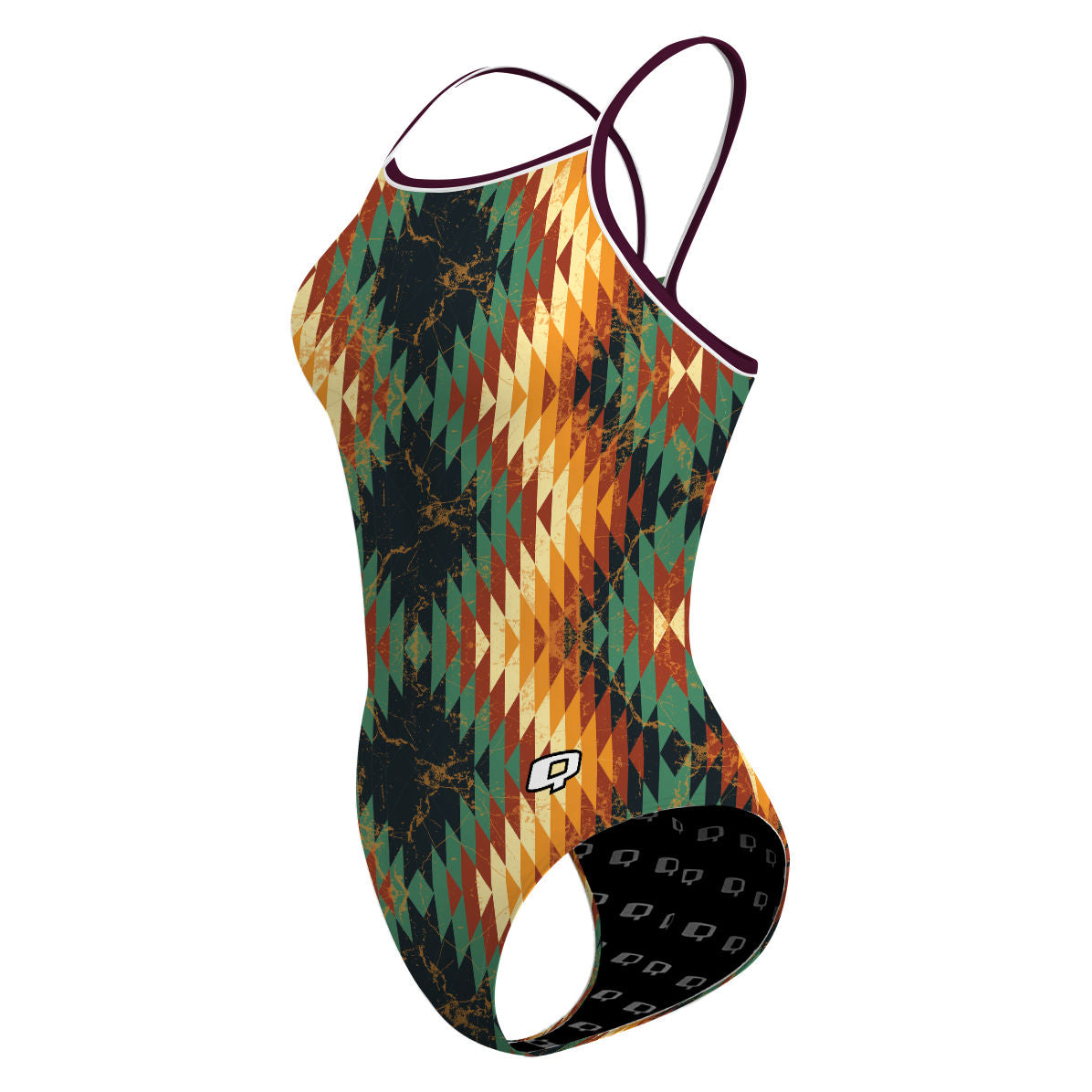 Tribal Fall - Skinny Strap Swimsuit