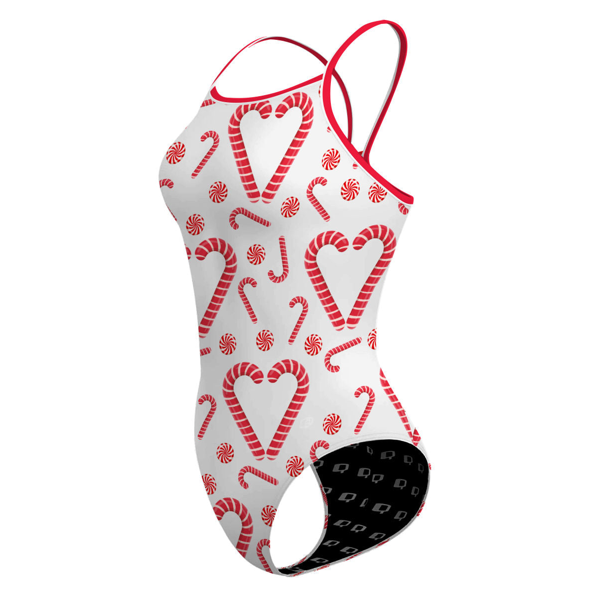 Candy canes - Skinny Strap Swimsuit