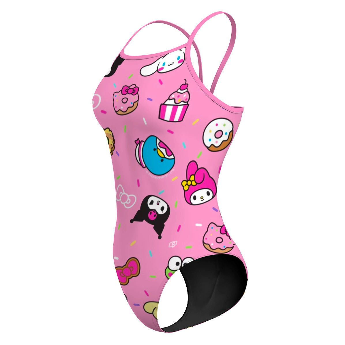 Kitty traje rosa - Traje de Baño Sunback Tank