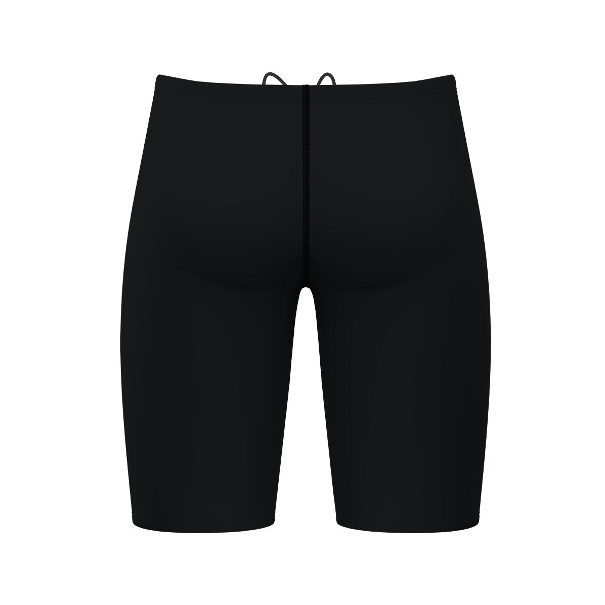 Solid Black - Solid Jammer Swimsuit