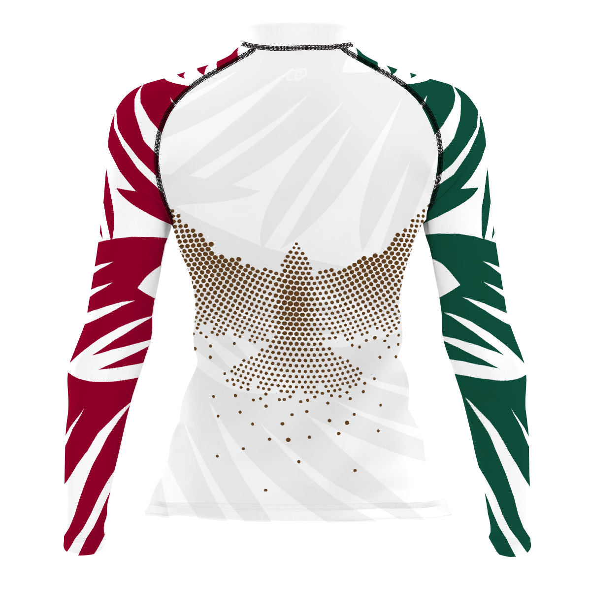 México - Águila - Surf Rash Guard UPF50+ de Manga Larga para Mujer