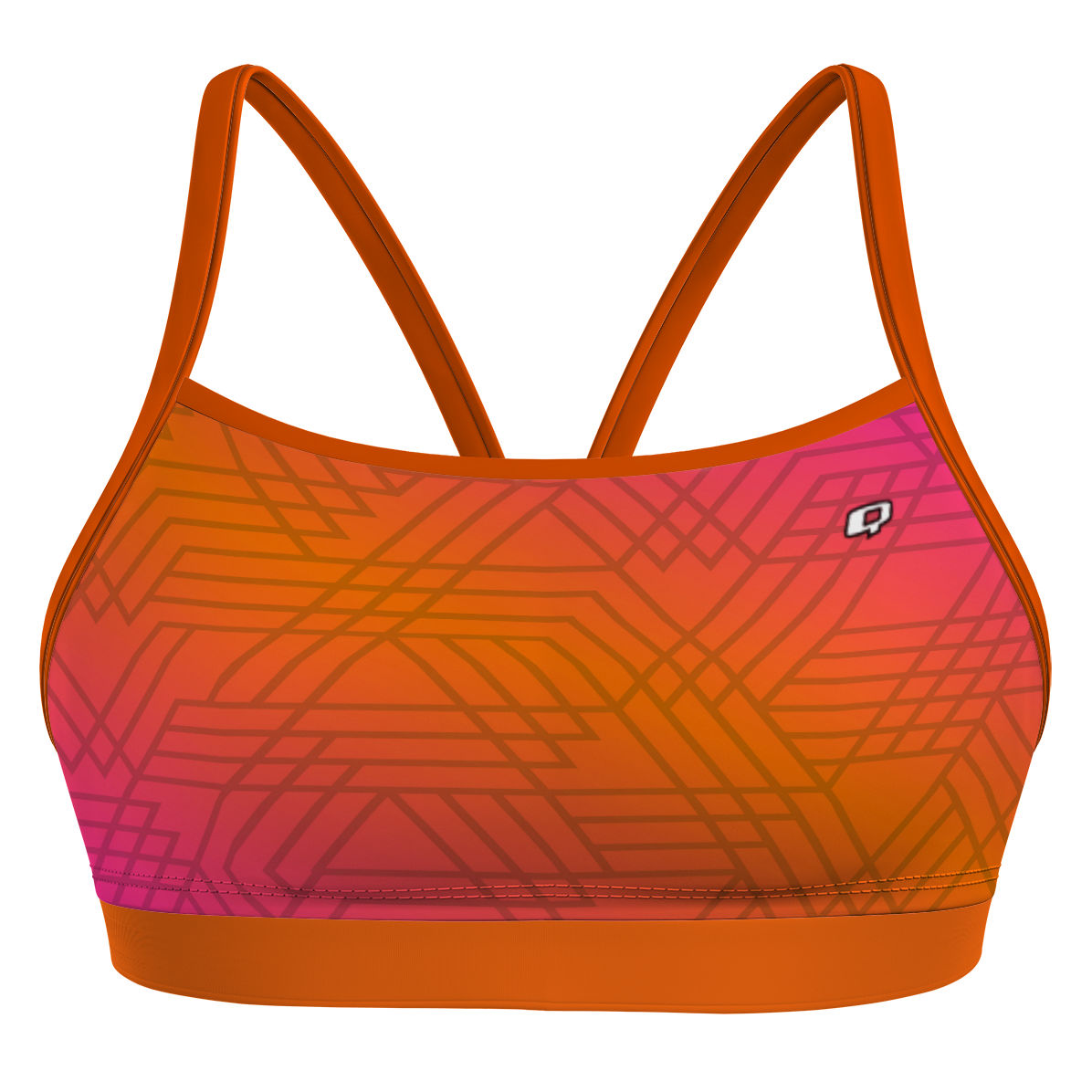 Solar Flare - Classic Sports Bikini Top