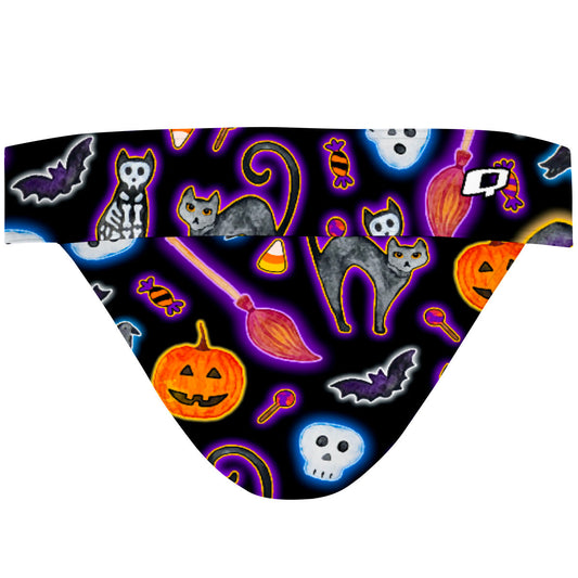 Halloween Trick or Treat - Demi Cheeky Cut Bikini Bottom