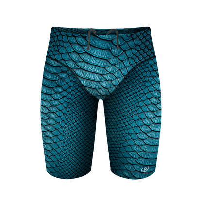 Blue Snake - Atlas Jammer Swimsuit