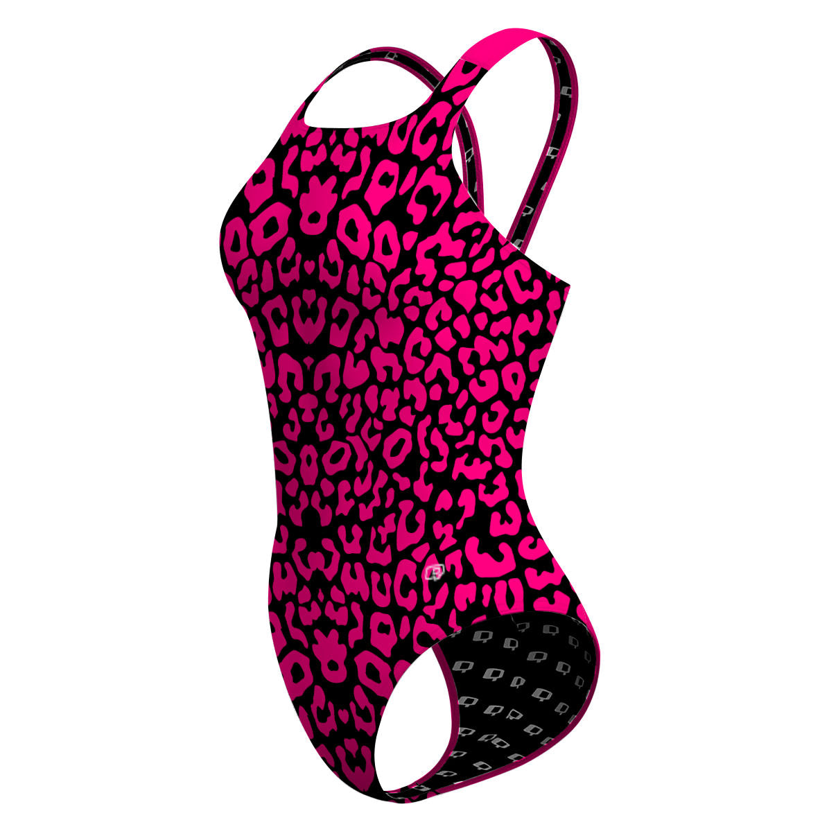 CONTRAST ANIMAL PRINT - Classic Strap Swimsuit