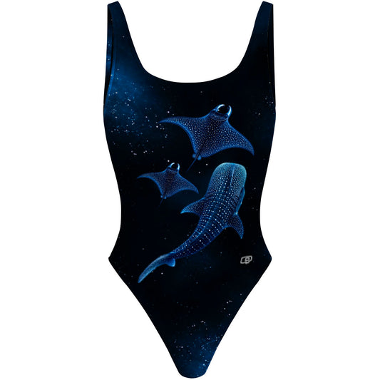 Blue Gigants - Traje de Baño High Hip de una pieza