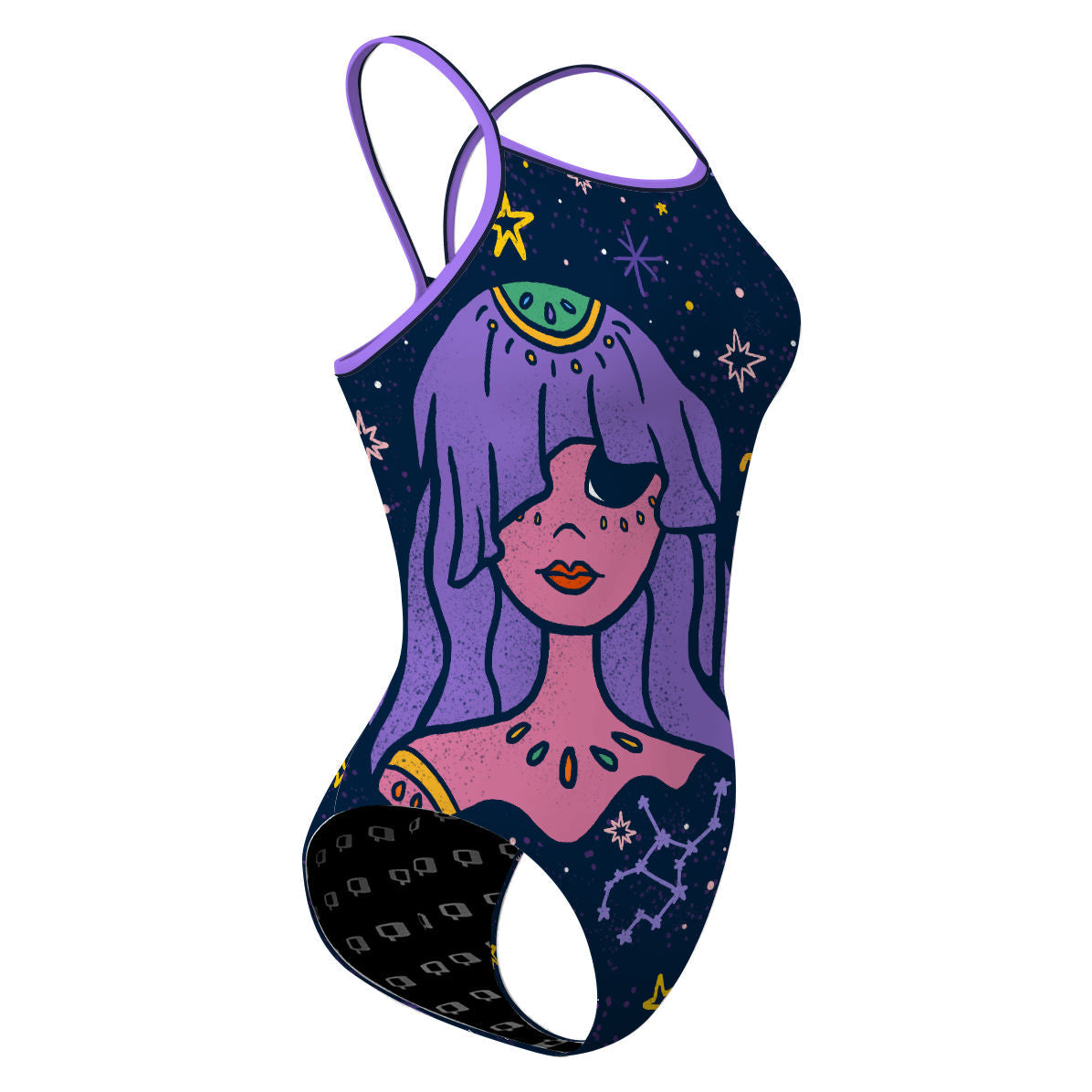 Virgo - Skinny Strap Swimsuit