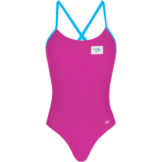LAU CORDERO - Solid Tieback One Piece Swimsuit - PERSONALIZED