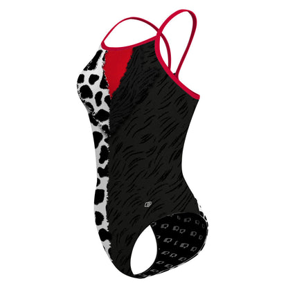 Cruella de Vil - Skinny Strap Swimsuit