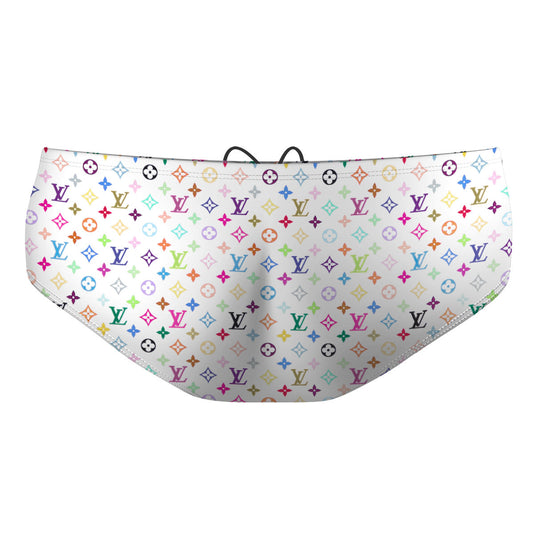 multi white 2.0 - Classic Brief Swimsuit