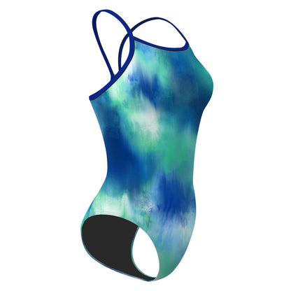 Ethereal watercolor - Traje de baño Skinny strap