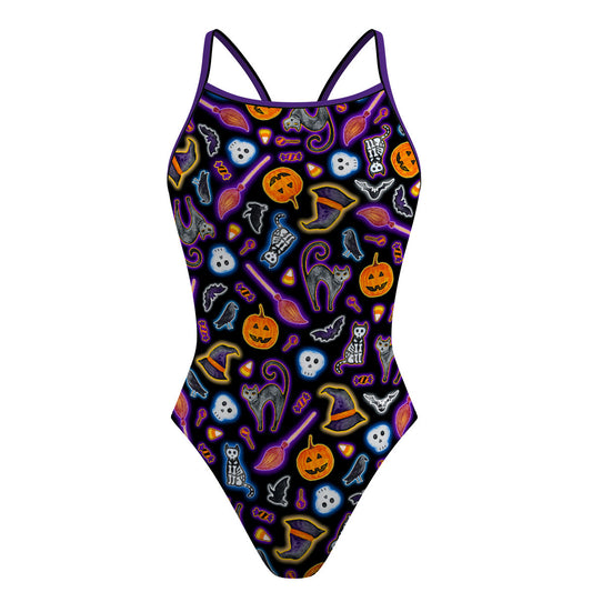 Halloween Trick or Treat - Skinny Strap Swimsuit