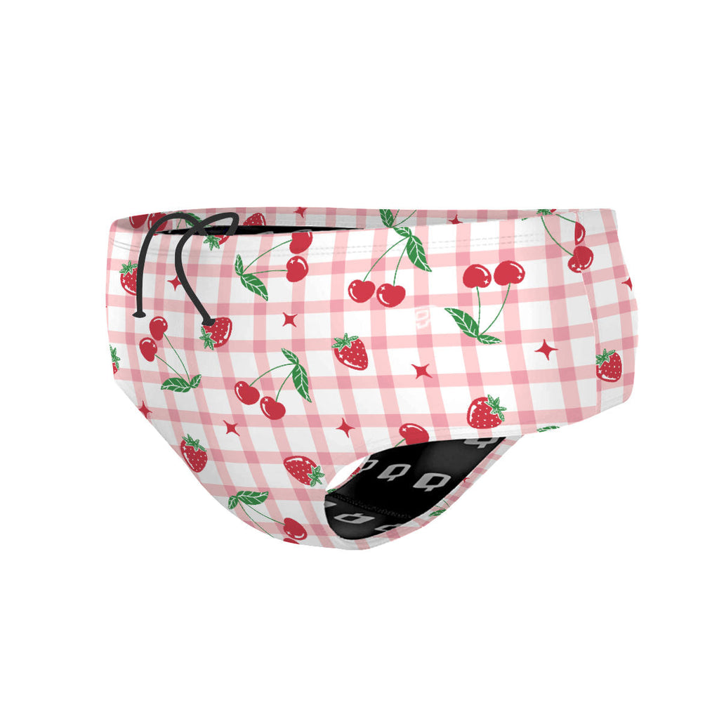 Berry Cherry - Classic Brief Swimsuit