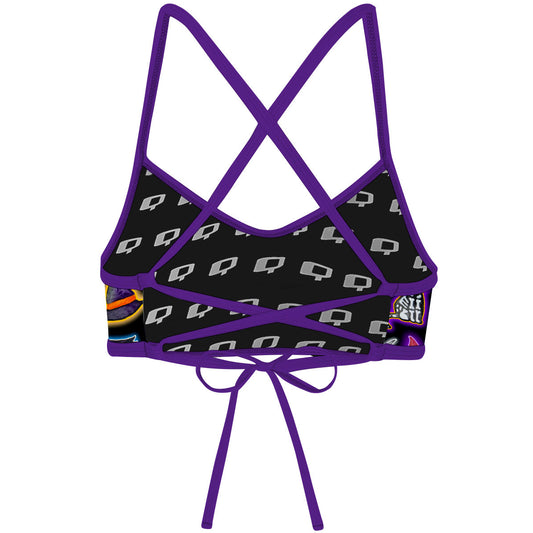 Halloween Trick or Treat - Ciara Tieback Bikini Top